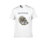 Zhan Zai Dream Theater Distance Over Time (Cover) Casual Round Neck T Shirt White XL