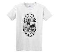 Zhan Zai Growlers Beach Goth Casual Round Neck T Shirt White L
