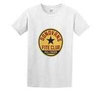 Zhan Zai Ray Donovan Fite Club Training Casual Round Neck T Shirt White 3XL