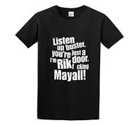 Zhan Zai Rik Mayall Bottom Young Ones You're Just A Door. Mayal Men Simple Tshirt Black XXL