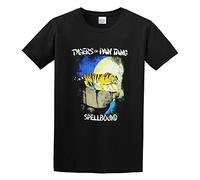 Zhan Zai Tygers of Pan Tang 'Spellbound' Men Simple Tshirt Black M