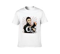 Zhan Zai Wing Chun Donnie Yen Kung Fu Movie Casual Round Neck T Shirt White XL