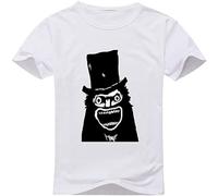 Zhan Zai Xinta Custom The Babadook Men's T Shirt Designer 100% Cotton T Shirt White M
