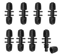 ZHANChen Lot de 8 Lock Connecteurs en T Barbelés 6-Voies Connecteur de Tuyau D'irrigation de Jardin pour Tube 13/16 mm à 4/7 mm Connecteur D'irrigation Goutte à Goutte pour Jardin Pelouse