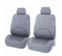 ZHANFEIS Housses De Siège Intérieures Universelles Toutes Saisons en Similicuir Matelassé Housse Siège Voiture Universelle(SN-1702-4PCS-GY)