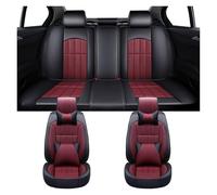 ZHANFEIS Housses Siège Housses de siège de Voiture universelles pour Ford pour Focus MK1 MK2 MK3 pour Explorer pour Mondeo MK4(Wine Red)