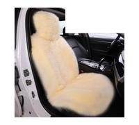 ZHANFEIS Housses Siège Housses de siège Voiture universelles en Peluche Coussin Artificiel d'hiver Cape Chaude et Respirante(1 Front Beige)