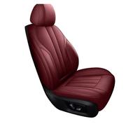 ZHANFEIS pour Ford pour Focus Mk1 2 3 pour Ranger pour Kuga pour Mondeo Mk4 pour Fiesta pour Edge pour Fusion pour Mustang Custom Luxury Housse Siège Voiture Universelle(1PC-Wine Red)