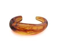 Zhang shine Bracelet jonc en résine pour femme - Coloré, rose, bleu, transparent, géométrique, rond, carré, en acrylique, bracelet manchette vintage large en plastique, One Size, Acrylique, Pas de