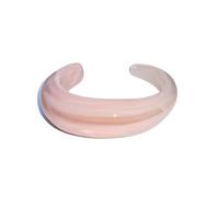 Zhang shine Bracelet jonc en résine pour femme - Coloré, rose, bleu, transparent, géométrique, rond, carré, en acrylique, bracelet manchette vintage large en plastique, One Size, Acrylique, Pas de