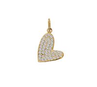 ZHANGAIQINYG EManco bohème coeur breloque bricolage boucles d'oreilles Bracelets collier accessoires fabrication de bijoux en acier inoxydable expédition 48 heures(HP40988-Gold Color)