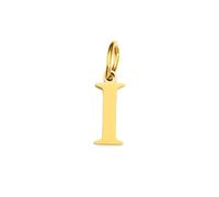 ZHANGAIQINYG EManco Pendentif en forme de lettre de l'alphabet en acier inoxydable pour la fabrication de colliers, accessoires minimalistes, bijoux pour femmes en gros