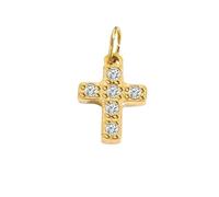 ZHANGAIQINYG EManco - pendentifs à breloque croix en acier inoxydable, for Bracelet, collier, accessoires de bijoux, fabrication de bijoux à faire soi-même, expédition en 48 heures