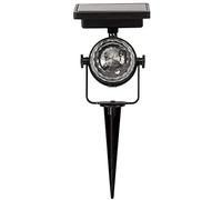 zhangaoyo Lumières solaires d'extérieur en forme de boule disco pour fête, lumière stroboscopique rotative portable, éclairage paysager