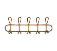 zhangaoyo Crochets muraux en rotin avec 3 ou 5 crochets