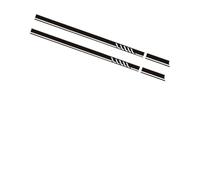 zhangbaoshun 2 pièces Marchepieds latéraux pour Benz A B C Class C43 C63 AMG W204 W205,Extensions de Jupe latérale,Barre de Protection en Aluminium,Accessoires de décoration de Voiture