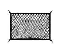 zhangbaoshun Filet Coffre Voiture pour Audi A6 Allroad 2000-2023 2024 2025 C5 C6 C7 C8,Filet De Rangement,avec 4 Crochets Bagages Fixe,Bord Élastique,Maintient Les Charges Plus Fermement,40 * 80cm