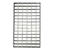 ZHANGCHONG Grille D'allée en Acier Galvanisé, Couvercle De Drainage Extérieur Robuste, Convient Aux Installations Sportives, Garages, Usines Chimiques(1000X250x30mm)