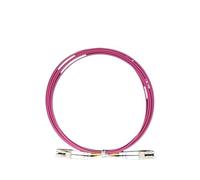 ZHANGGH Câble de raccordement OM4 1-100M LC-LC duplex 10 Gigabit multimode DX SC FC ST Câble d'extension en fibre optique à double cœur MM SC-LC FTTH Jumper (80 m, LC-LC avec clip)