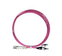 ZHANGGH Câble de raccordement OM4 1-100M LC-LC duplex 10 Gigabit multimode DX SC FC ST Câble d'extension à fibre optique double cœur MM SC-LC FTTH Jumper (20 m, LC-FC)