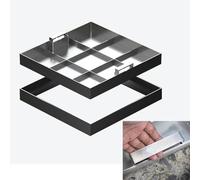 ZHANGGL Couvercles de Regard Invisibles Portables avec poignées rétractables Couvercles de Fosse septique Robustes Personnalisables Couvercle de Bassin de Drainage Invisible en a