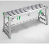 ZHANGGL Échafaudage à Hauteur réglable, échafaudage Pliable Portable, Outils et équipements d'échafaudage métallique, pour Les travaux de rénovation domiciliaire (Support Simple,