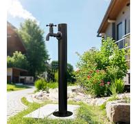 ZHANGGL Freestanding Stainless Steel Outdoor Water Column with Faucet, Ideal for Garden Irrigation and Washing, Durable Hydration Solution