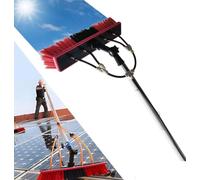 ZHANGGL Tige télescopique aquifère, Nettoyage de système photovoltaïque, Tige télescopique aquifère de 3 à 12 m avec Brosse, Brosse de Lavage télescopique pour Nettoyage de Panne