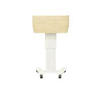 zhanggqOU Support de Podium Portable Pupitre Minimaliste en Bois réglable Hauteur, Bureau de réception Mobile Pupitre Mobile