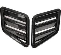 ZHANGJF Prise d’Air Universelle Décorative pour Jaguar S Type (1999-2001),Capot de Voiture évents Capot Universel, Pièces Extérieures de Voiture
