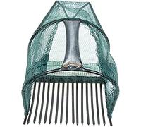 ZhangJJJJJJJ Peigne de ramassage de baies - Râteau à myrtilles portable en métal - Avec poignée ergonomique - Panier de cueillette de baies