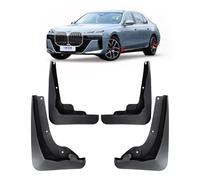 ZhangJW Garde-Boue de Voiture pour BMW 7 Series/i7 G70 G71 M Sport 2023-Now Custom Avant Arrière Pare-éclaboussures Bavettes Protection Kit