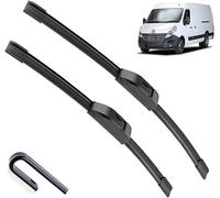 zhangning Essuie-Glaces avants de Remplacement pour Renault Master 2 1997-2010 24"+24" : Montage Simple et Performance Toutes Saisons
