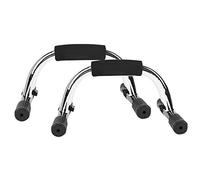 Zhangpu Barre de Pompes Antidérapante en Acier pour L'entraînement des Muscles des Bras et de la Poitrine, Supports de Pompes de Fitness Portables pour la Maison, la Salle de Sport, le Bureau,