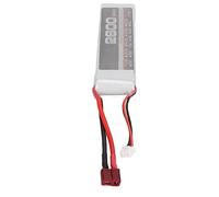 Zhangpu Batterie RC LiPo 2600mAh 2S 7.4V, Performances Puissantes et Stables pour Avion Hélicoptère RC sans Risque D'explosion (Prise en T)