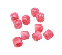 Zhangpu Boutons de Dôme de tonalité de Volume Contrôle en Plastique Durable pour Accessoires de Pièces de Basse de Guitare électrique Paquet de 10 Beau Décor pour Musiciens (GD89 Rose Rouge)