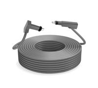 Zhangpu Câble D'extension Satellite Transmission Durable 1200 Mbps pour Satellite Rectangulaire V2 Gris Installation Intérieure/extérieure PVC, Cuivre Pur (#1)