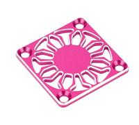 Zhangpu Couvercle de Ventilateur de Refroidissement en Alliage D'aluminium RC avec une Bonne Protection pour Dissipateur Thermique D'hélice de Moteur de Voiture RC 30x30mm (Rose Rouge)