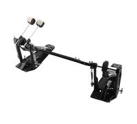 Zhangpu Double Pédale de Tambour Stable et Puissante pour les Amateurs de Tambour, Pied de Professionnel en Aluminium et Zinc pour Remplacement (Pédale)