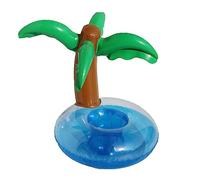 Zhangpu Flottant Porte-Boissons Palmier Piscine Flotteur Flotteur Gonflable Porte-Boissons Piscine Support De Verre Coaster pour Fête Plaisir De l'eau