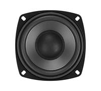 Zhangpu Haut-parleurs Coaxiaux de Voiture Haute Puissance 400W, 4 Pouces, Milieu de Gamme pour Systèmes Audio de Voiture, Noir, 1 Haut-Parleur, pour Les Systèmes Audio de
