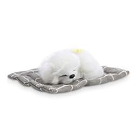 Zhangpu Joli Jouet de Chien en Peluche de Poupée d'animal de Simulation en Peluche avec Son pour Les Enfants, L'éducation Précoce des Bébés, la Décoration de Bureau, Le Matériel en et en Coton (#1)