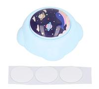 Zhangpu Jouet de Saut Vertical Tactile pour Enfants pour L'entraînement à la Croissance avec Invite de Comptage Vocal pour L'exercice des Enfants, adapté aux de Plus de 3 Ans, Matière Plastique (Bleu)