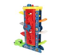Zhangpu Jouet de Voiture de Piste de Course Inspirant L'intelligence, Voiture sur Rail Coulissant en Toute sécurité pour Garçons et Filles, Jouet de à Monter Soi-même pour Les Tout-Petits - Ensemble