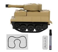 Zhangpu Jouet de Voiture Robot à Ligne de Dessin Inductive, Stylo à Induction, Jouet de Suivi, Robot de Marquage par Induction, éducatif pour Enfants (Réservoir 777-006)