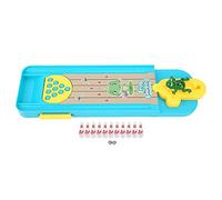 Zhangpu Mini Ensemble de Jouets de Bowling de Bureau, Léger et Portable, pour Soulager Le Stress au Bureau ou Divertir Les Enfants, Matière Plastique, Inventory/Share Américain
