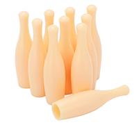 Zhangpu Mini Quilles de Bowling 10 Pièces Jeu de Quilles de Bowling de en Plastique 6,3 CM Jouet de Développement Précoce Activité Jouer Jeu Bouteille de pour Bébés Enfants