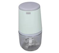 Zhangpu Mini Robot Culinaire sans Fil Compact Facile à Hacher pour bébé, Hachoir électrique pour Légumes, Fruits, Viande, Ail, Matériau ABS Sûr pour la Cuisine à Domicile (Vert)