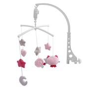 Zhangpu Mobile de Berceau Rotatif en Peluche pour bébé de 0 à 1 an, Matériau Doux, Boîte à Musique Intégrée pour Chambre D'enfant (Hibou)