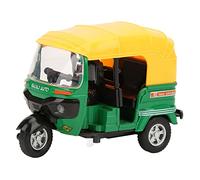 Zhangpu Moto Pull Back Motorrad Modèle Jouet avec Musique Légère 1:14 Trois Roues Moto Véhicules Jouets Cadeaux Automatiques Playset Figurine pour Enfants (Vert)